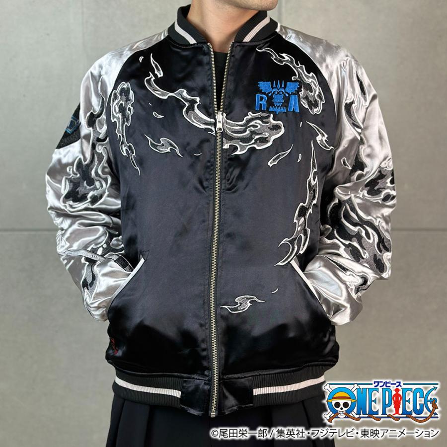 絡繰魂 粋 ワンピース ONEPIECE コラボ スカジャン サボ × ドラゴン