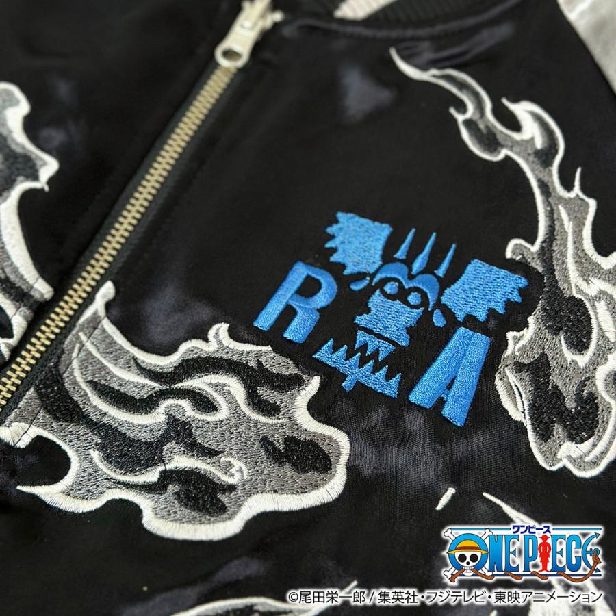 絡繰魂 粋 ワンピース ONEPIECE コラボ スカジャン サボ × ドラゴン