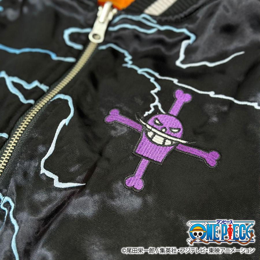 絡繰魂 粋 ワンピース ONEPIECE コラボ スカジャン エース × 白ひげ