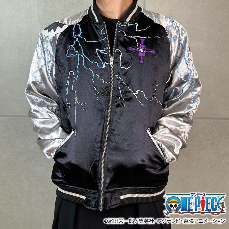 絡繰魂 粋 ワンピース ONEPIECE コラボ スカジャン エース × 白ひげ