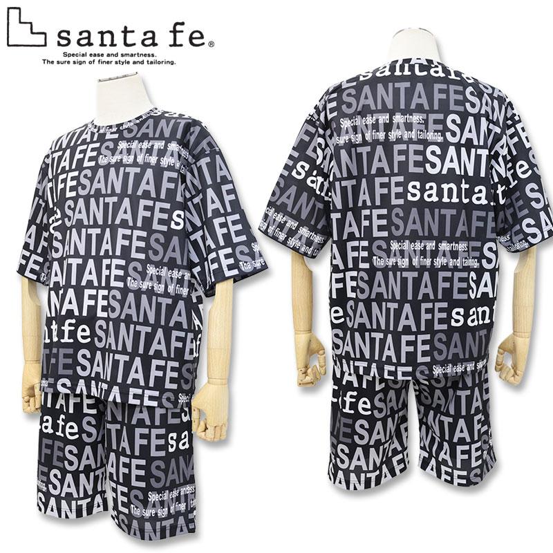 サンタフェ 転写プリント オーバーサイズ Tシャツ ショートパンツ
