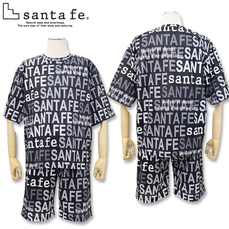 サンタフェ 転写プリント オーバーサイズ Tシャツ ショートパンツ