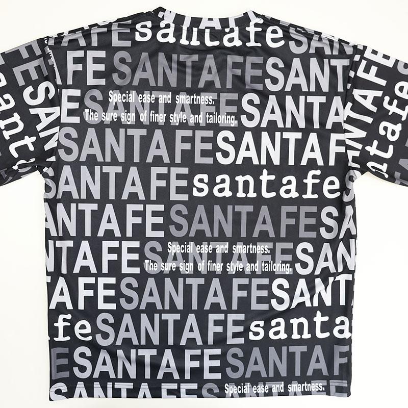 新品未使用　santafe テキストプリント セットアップ　サンタフェ サンタフェ 転写プリント オーバーサイズ Tシャツ ショートパンツ
