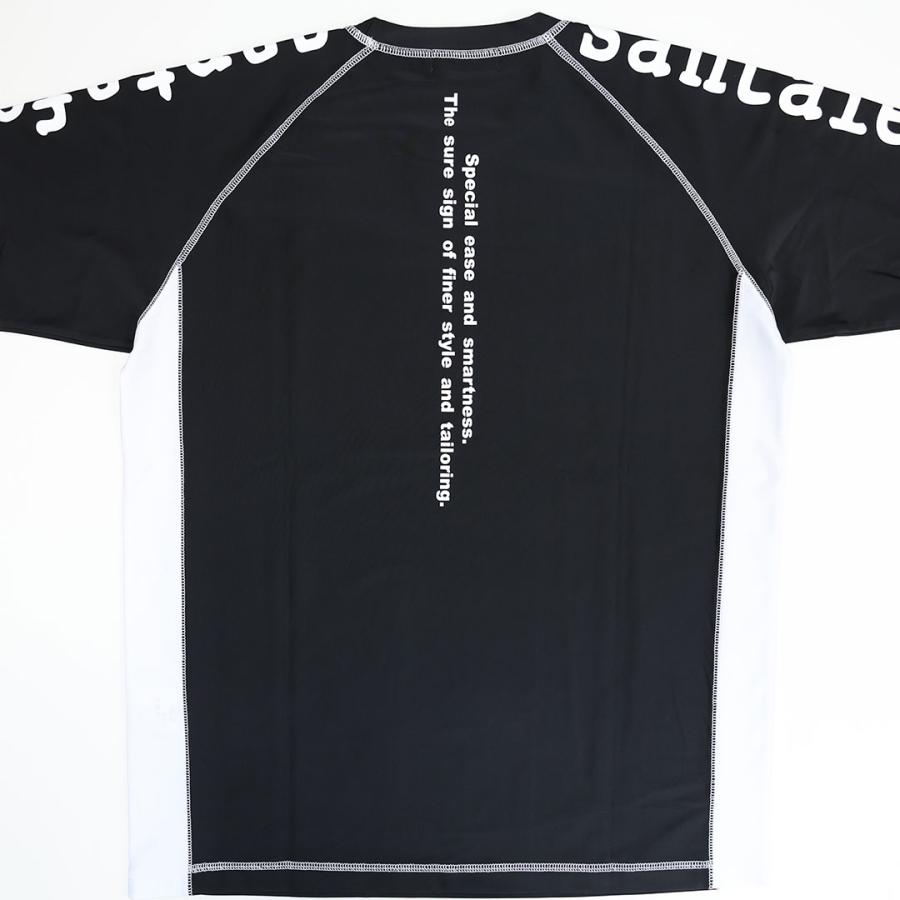 サンタフェ ラッシュ 切替 Tシャツ ショートパンツ セットアップ 50 52 ホワイト ブラック 251-83822 251-83823 LL 3L santafe 25SSの画像