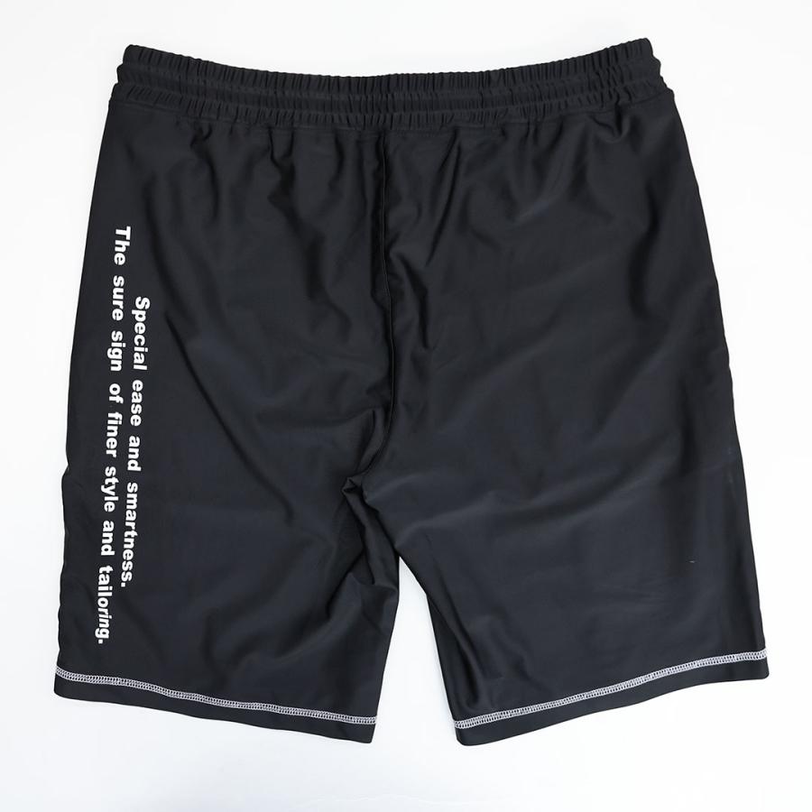 santafe ブラック Tシャツ ショートパンツ セット サンタフェ ラッシュ 切替 Tシャツ ショートパンツ セットアップ 50 52