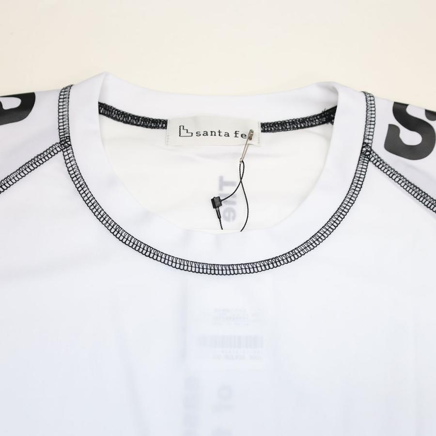 サンタフェ ラッシュ 切替 Tシャツ ショートパンツ セットアップ 50 52 ホワイト ブラック 251-83822 251-83823 LL 3L santafe 25SSの画像