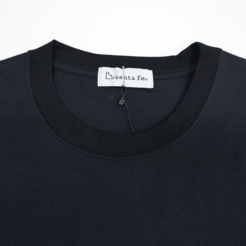 サンタフェ 天竺 バックプリント 半袖 Tシャツ 50 52 LL 3L サイズ 251