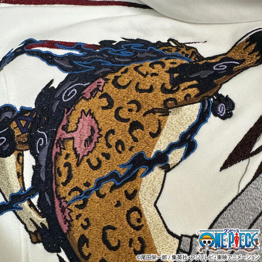 z 絡繰魂 粋 ワンピース ONEPIECE コラボ ルフィvs ルッチ 決戦ZIP UP