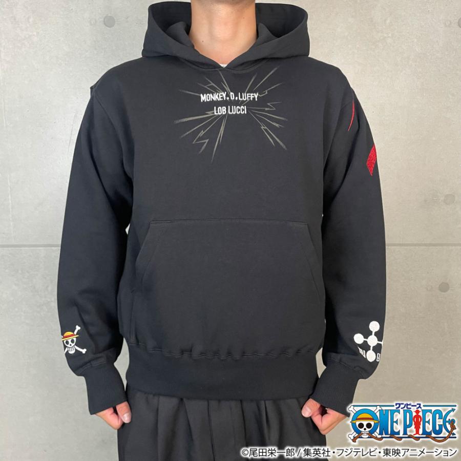 絡繰魂 粋 ワンピース ONEPIECE コラボ ルフィvs ルッチ 決戦ZIP UP
