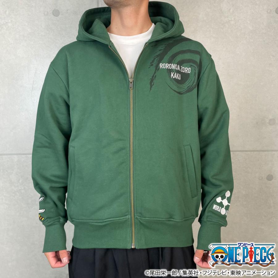 絡繰魂 粋 ワンピース ONEPIECE コラボ ゾロvs カク 決戦ZIP UP