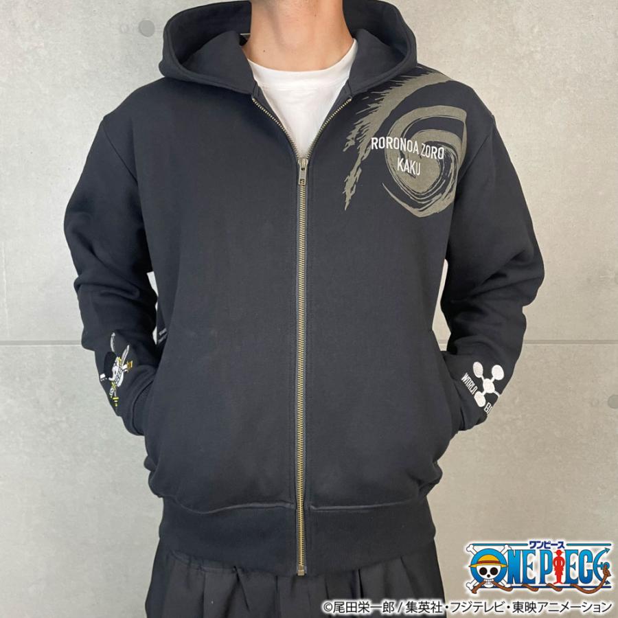 絡繰魂 粋 ワンピース ONEPIECE コラボ ゾロvs カク 決戦ZIP UP