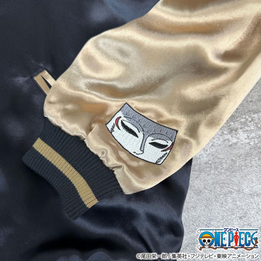 絡繰魂 粋 ワンピース ONEPIECE コラボ スカジャン ルフィvs ルッチ