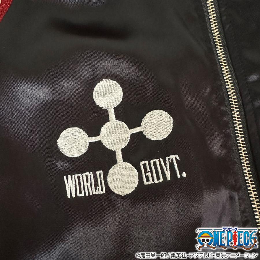 絡繰魂 粋 ワンピース ONEPIECE コラボ スカジャン ルフィvs ルッチ