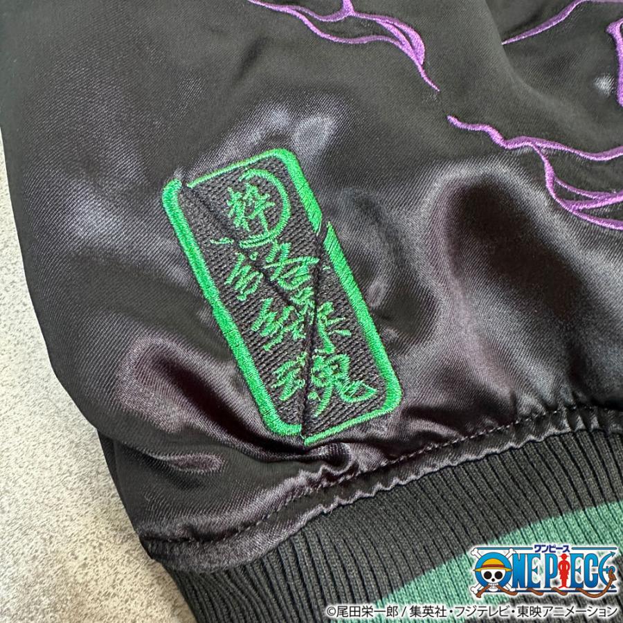 絡繰魂 粋 ワンピース ONEPIECE コラボ スカジャン ゾロvs カク 決戦