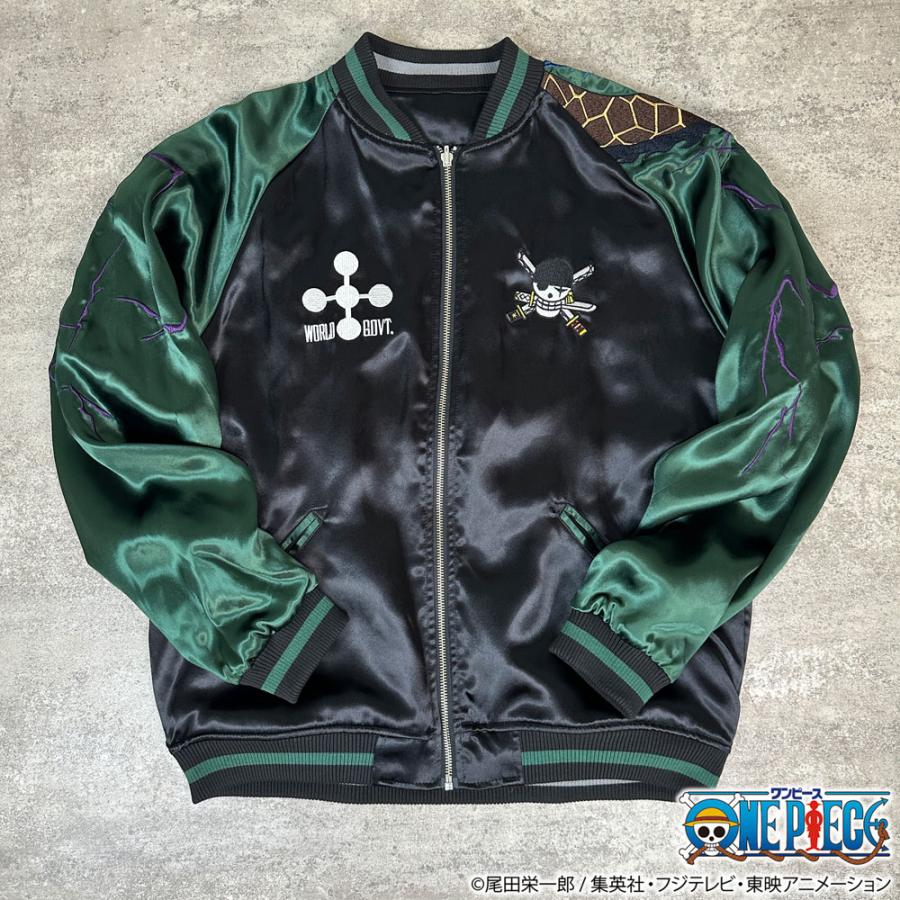 絡繰魂 粋 ワンピース ONEPIECE コラボ スカジャン ゾロvs カク 決戦