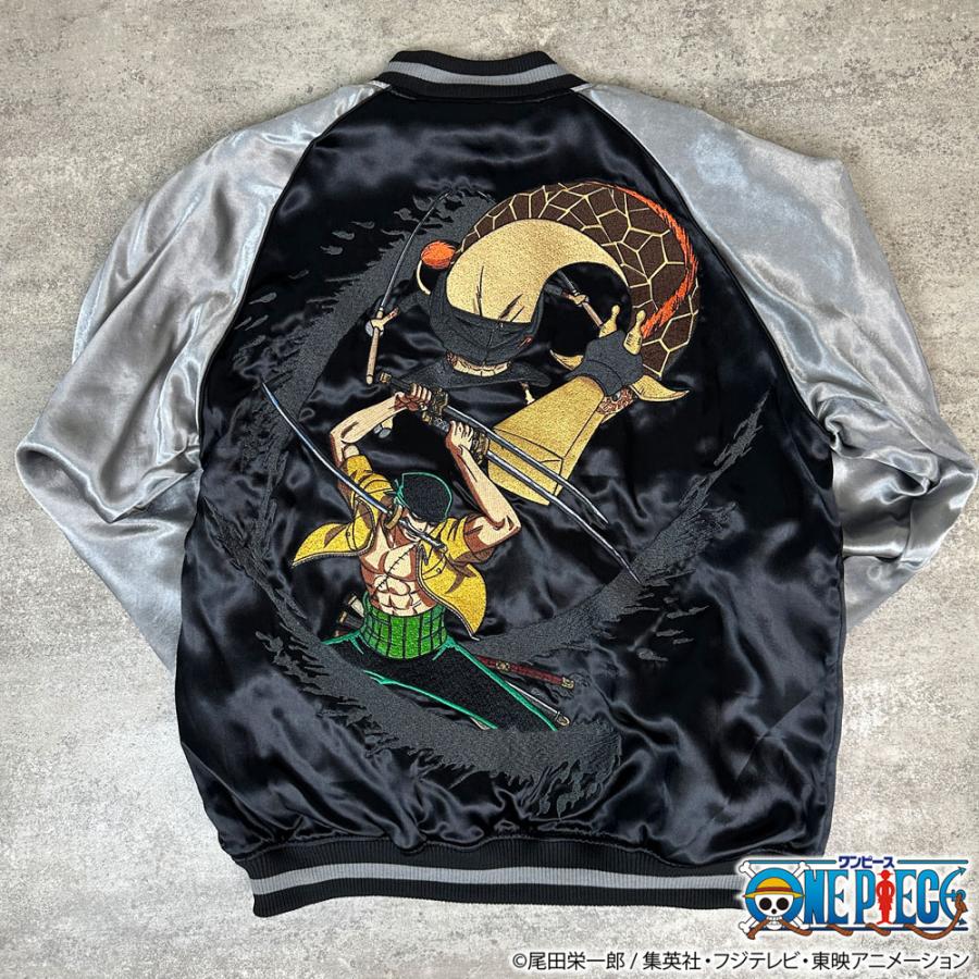 絡繰魂 粋 ワンピース ONEPIECE コラボ スカジャン ゾロvs カク 決戦