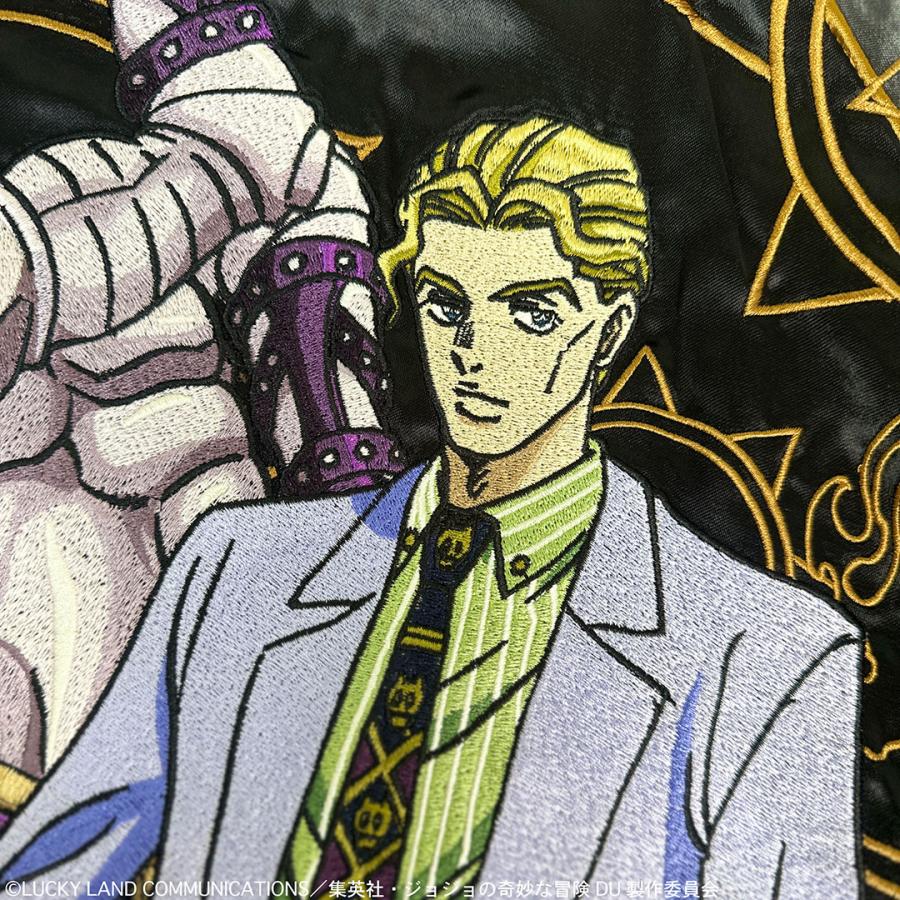 絡繰魂 × JOJO 吉良吉影 リバ−シブル スカジャン 254004 ジョジョの