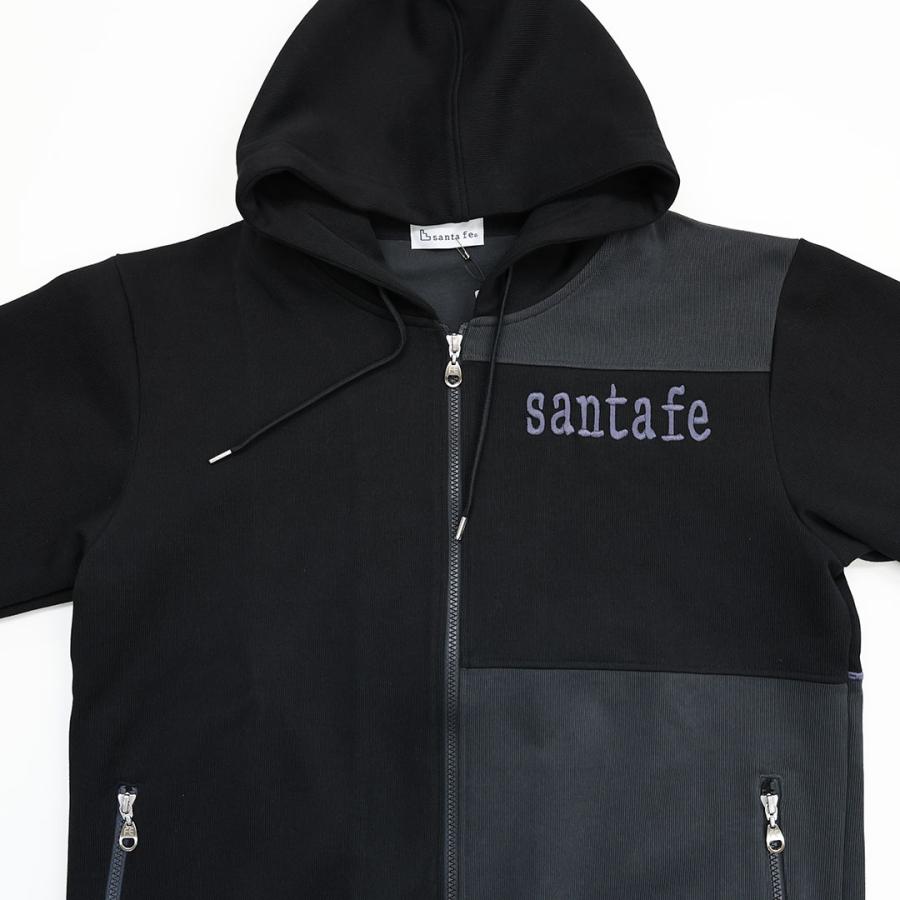 サンタフェ WFバック切替モチーフロゴパーカー 切替