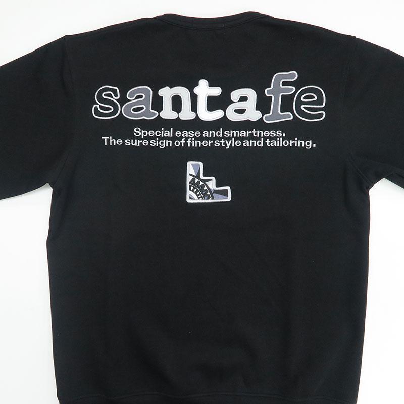 【期間限定値下げ】新品未使用　Santa fa サンタフェトレーナー サンタフェ サンタフェ・24 AW 秋冬・バックモチーフロゴ刺繍