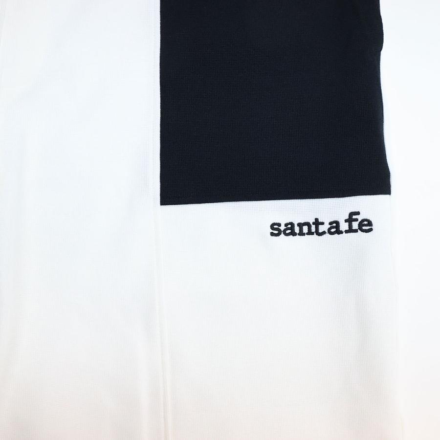 ＼新作10％OFF／サンタフェ SANTAFE ミニ WF 3色 切替 半袖 クルー トレーナー ＆ ショート パンツ セットアップ 261-85801 261-85803 26SSの画像