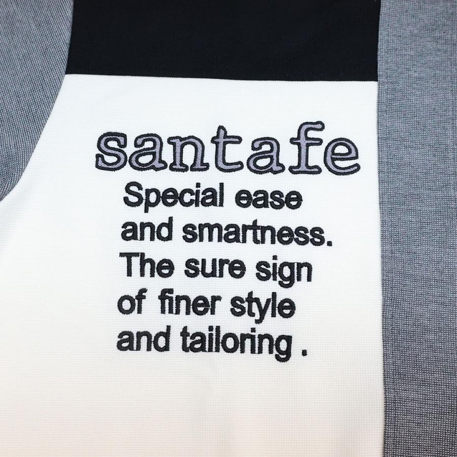 ＼新作10％OFF／サンタフェ SANTAFE ミニ WF 3色 切替 半袖 クルー トレーナー ＆ ショート パンツ セットアップ 261-85801 261-85803 26SSの画像