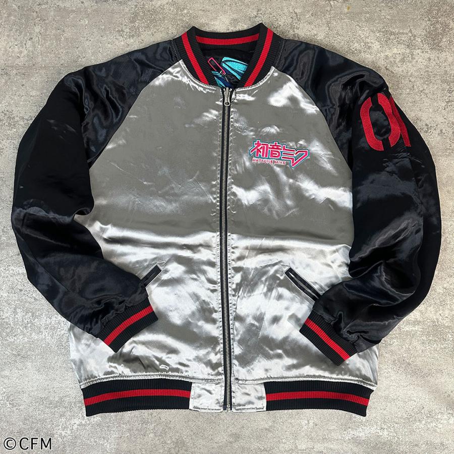 絡繰魂 × 初音ミク 【初音ミク】爆音リバーシブルスカジャン 261001