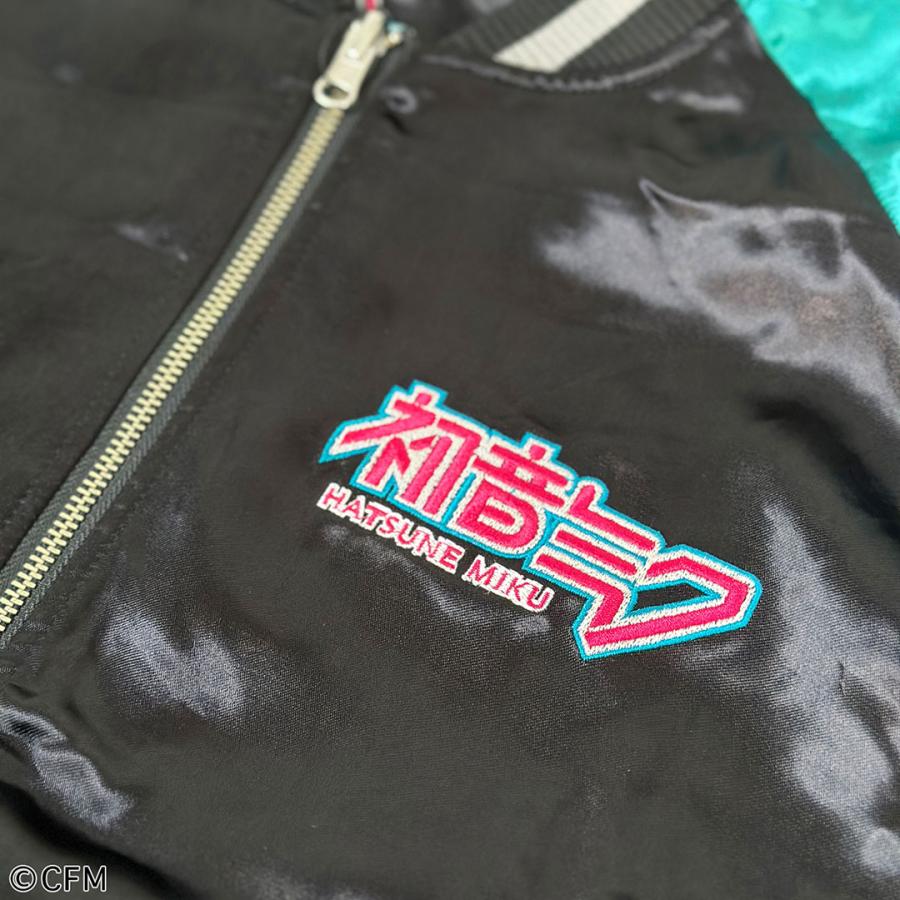 みく 絡繰魂 × 初音ミク 【初音ミク】桜満開リバーシブルスカジャン 261002