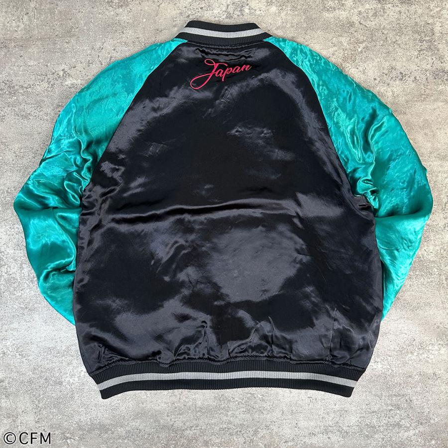 絡繰魂 × 初音ミク 【初音ミク】桜満開リバーシブルスカジャン 261002