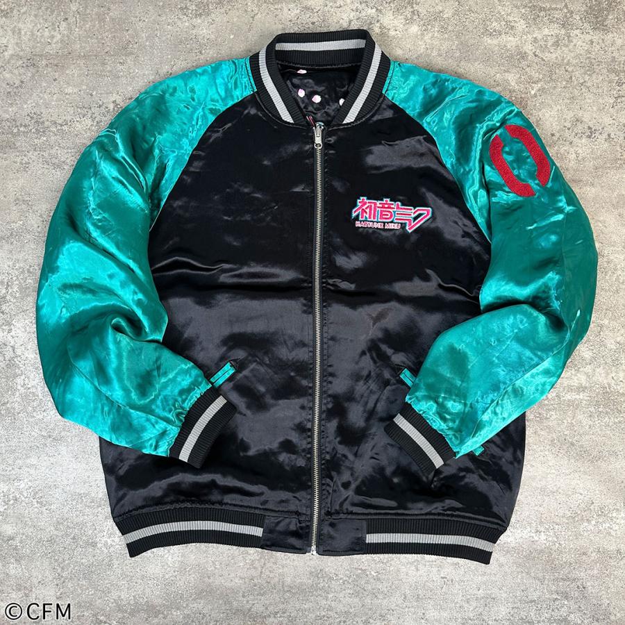 絡繰魂 × 初音ミク 【初音ミク】桜満開リバーシブルスカジャン 261002