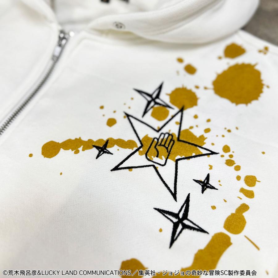 絡繰魂 × JOJO 空条承太郎 ジップアップパーカー 261007 ジョジョの