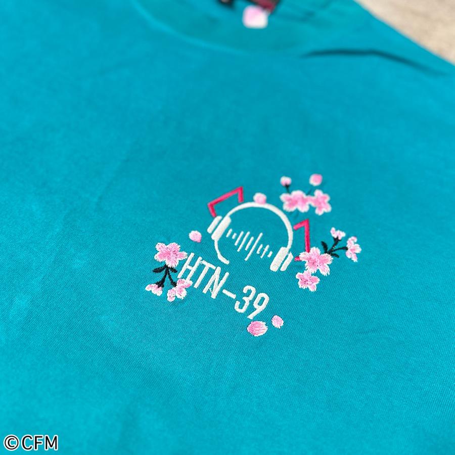 絡繰魂 × 初音ミク 【初音ミク】 桜満開 TEE Tシャツ 半袖 M L XL XXL