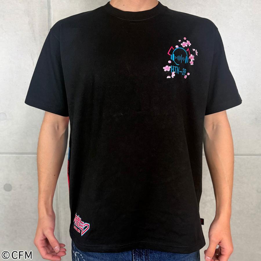 絡繰魂 × 初音ミク 【初音ミク】 桜満開 TEE Tシャツ 半袖 M L XL XXL