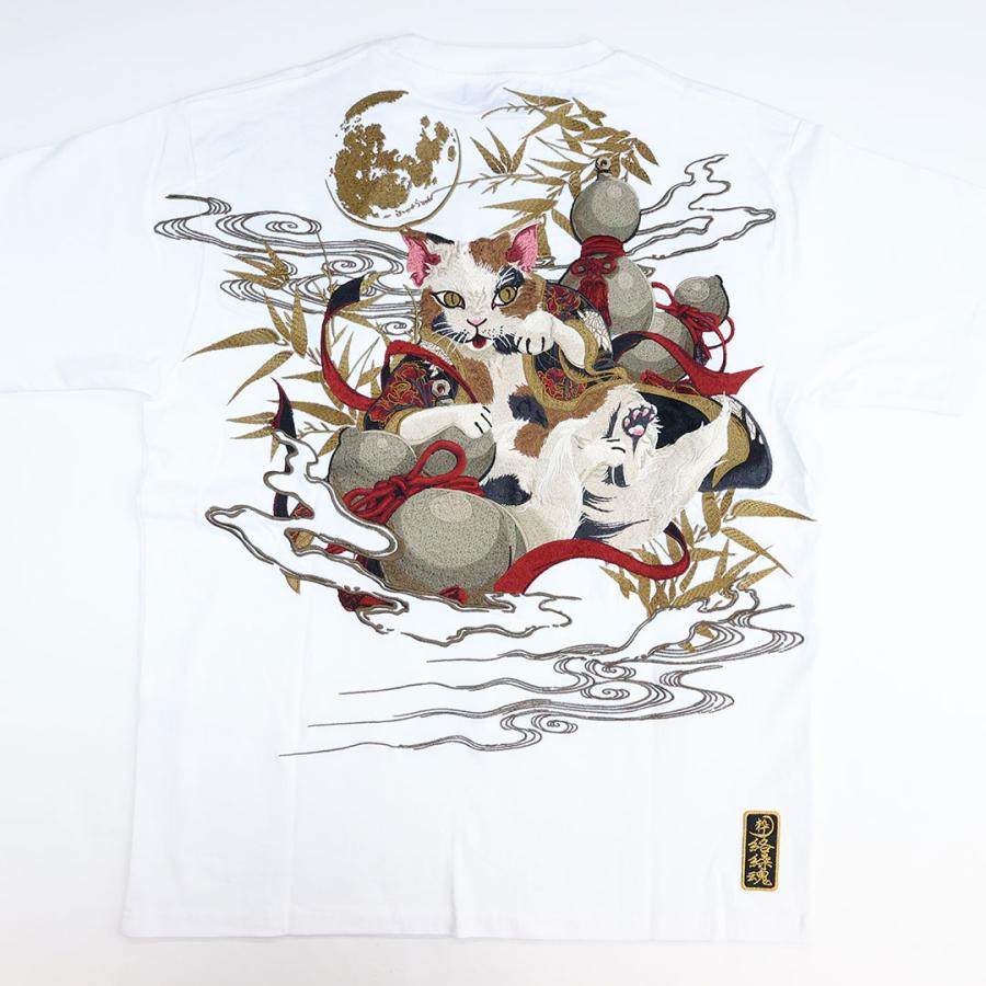 絡繰魂 粋 KARAKURI TAMASHII 猫又 TEE Tシャツ M L XL XXL #10 WHITE
