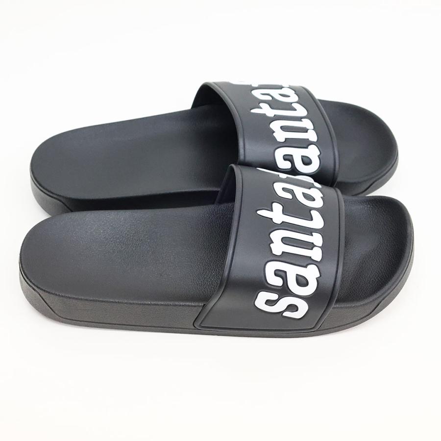 サンタフェ SANTAFE ロゴ デザイン シャワー サンダル 269-05407 BLACK