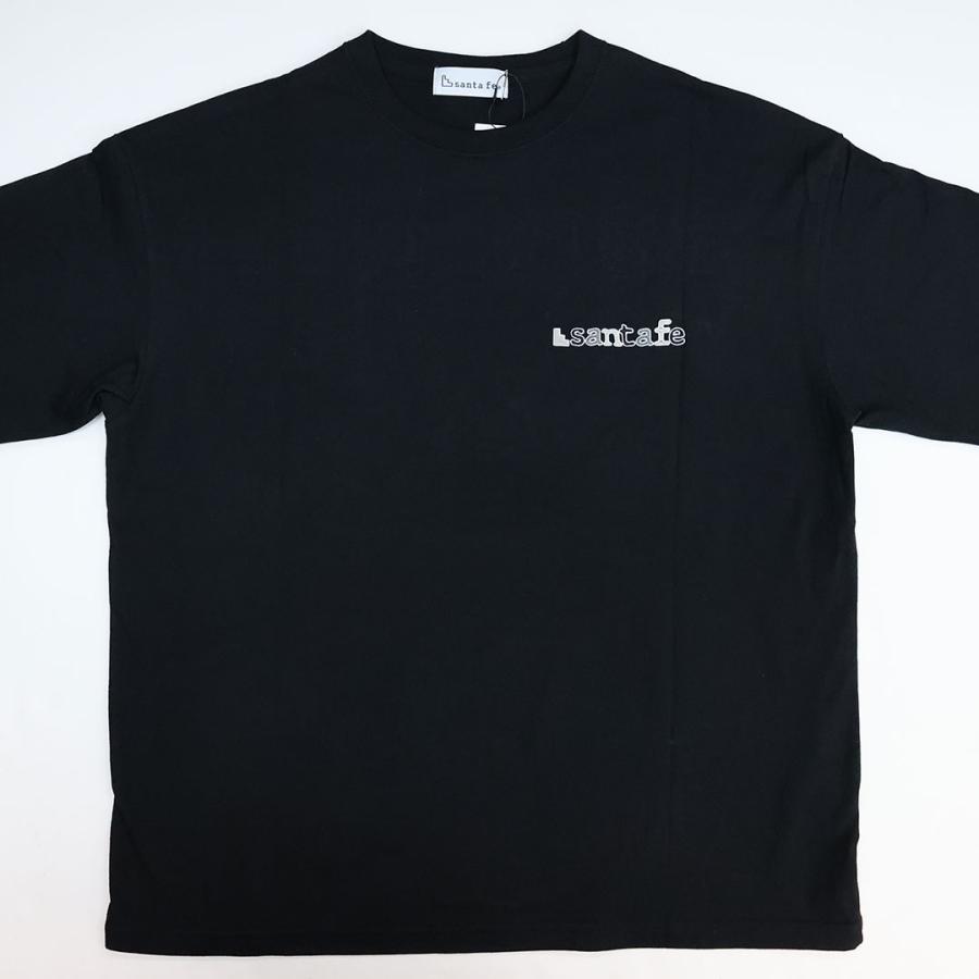＼新作10％OFF／サンタフェ SANTAFE アニマル バックアップリケ 半袖 TEE 48 50 52サイズ 269-85402 Tシャツ 豹柄 蛇柄 メンズ 26SSの画像