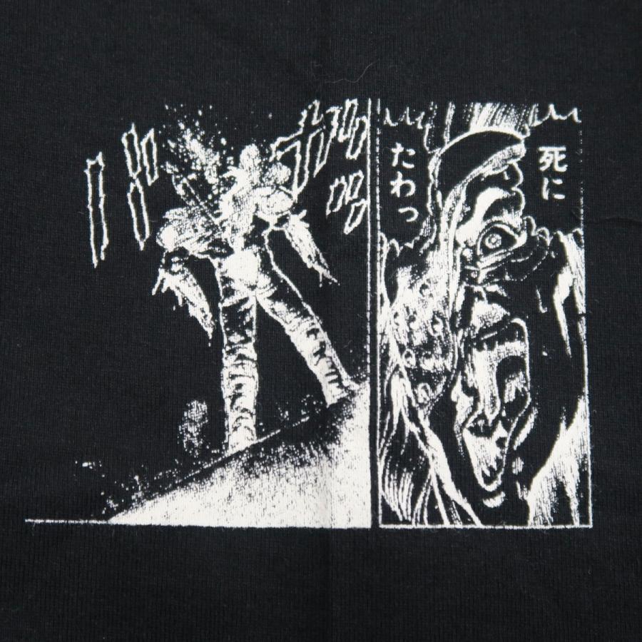 絡繰魂 粋 雑魚キャラ刺繍 長袖Tシャツ L/XL/XXL 黒 284040-20 絡繰魂 粋 雑魚キャラ刺繍 長袖Tシャツ L/XL/XXL 黒 284040-20