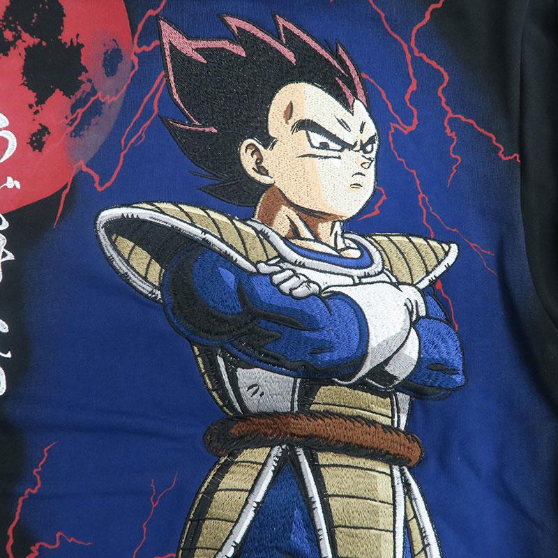 絡繰魂 ドラゴンボールコラボ ベジータ 刺しゅう ジップアップ 絡繰魂 ドラゴンボールコラボ ベジータ 刺しゅう ジップアップ