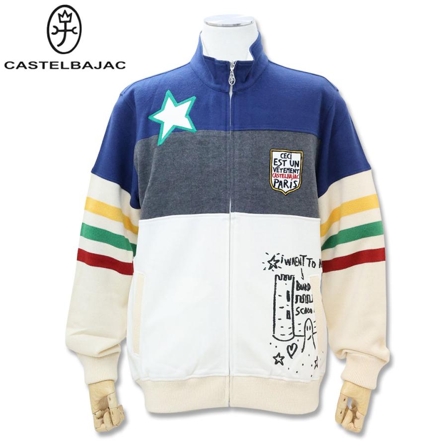 CASTELBAJAC SPORT カステルバジャック グランサーモ素材 ジップアップ 