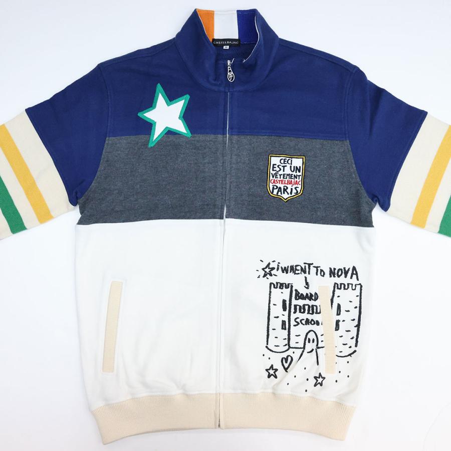 CASTELBAJAC SPORT カステルバジャック グランサーモ素材 ジップアップ 