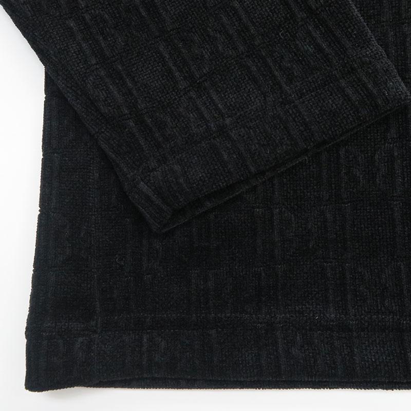 ビビコ ハーフジップ カットソー 35-1601-01 BBCO 50 LLサイズ 黒 05