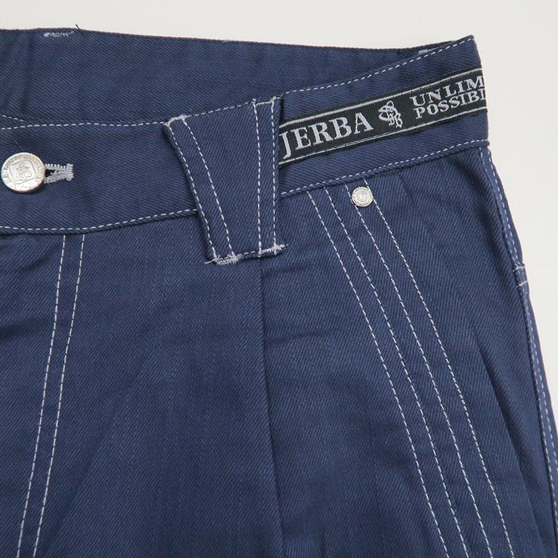 ＼25％OFF／ジェルバ  1タック カジュアルパンツ 刺繍 391017 ライトグレー 12 ブラック 15 ネイビー 99  JERBA 79 82 85 88 91 95 100 ジーパン ジーンズ |  | 13