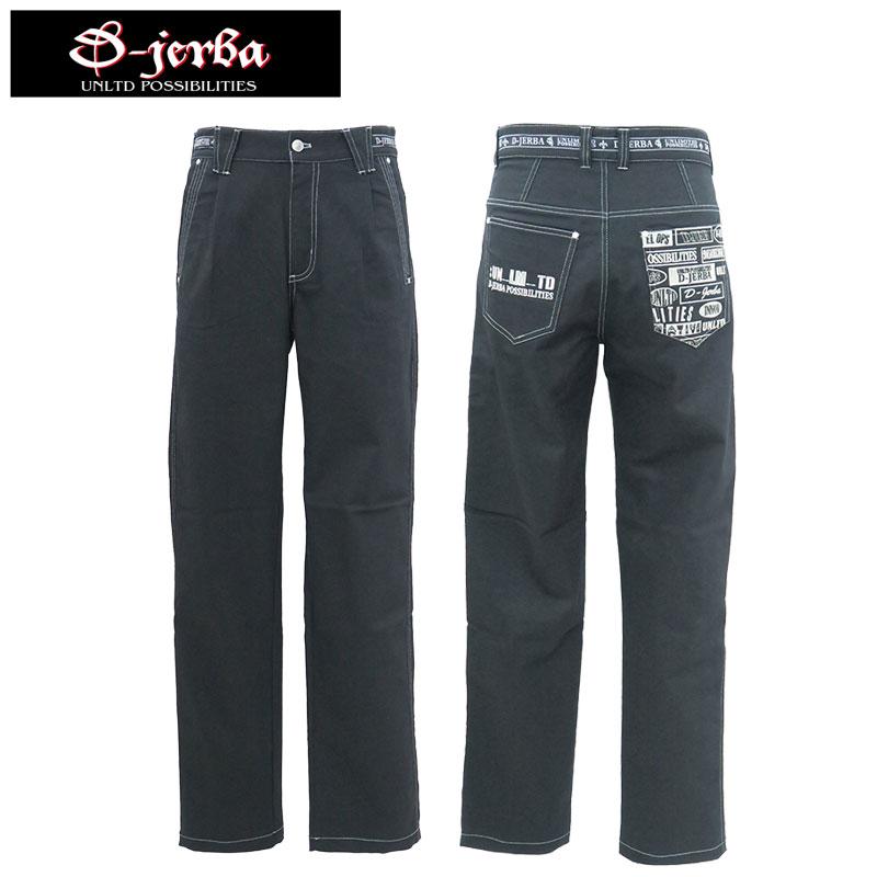 ＼25％OFF／ジェルバ  1タック カジュアルパンツ 刺繍 391017 ライトグレー 12 ブラック 15 ネイビー 99  JERBA 79 82 85 88 91 95 100 ジーパン ジーンズ |  | 02