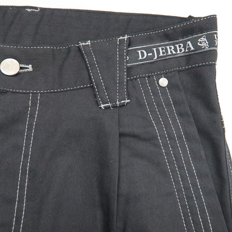 ＼25％OFF／ジェルバ  1タック カジュアルパンツ 刺繍 391017 ライトグレー 12 ブラック 15 ネイビー 99  JERBA 79 82 85 88 91 95 100 ジーパン ジーンズ |  | 16