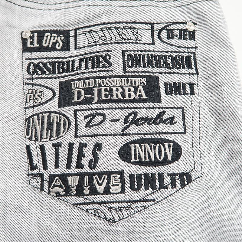 ＼25％OFF／ジェルバ  1タック カジュアルパンツ 刺繍 391017 ライトグレー 12 ブラック 15 ネイビー 99  JERBA 79 82 85 88 91 95 100 ジーパン ジーンズ |  | 05