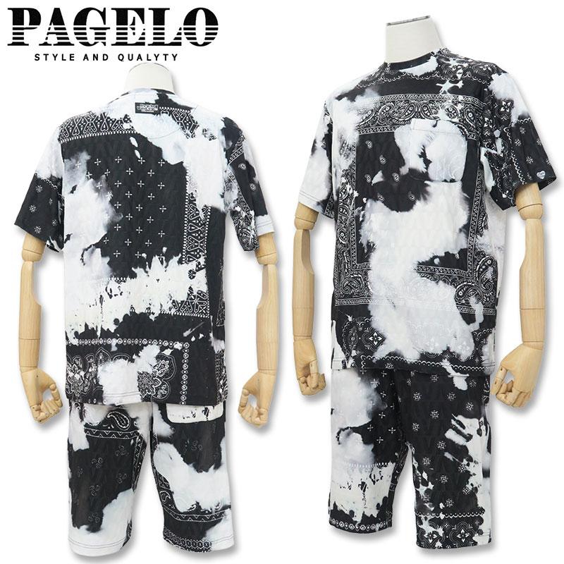 パジェロ 半袖Tシャツ ハーフパンツ セットアップ 41-6303-07 PAGELO