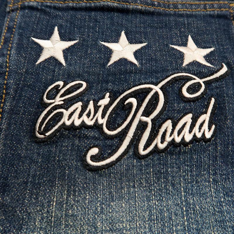 Flag staff（フラッグスタッフ） スヌーピー刺繍5ポケットジーンズ