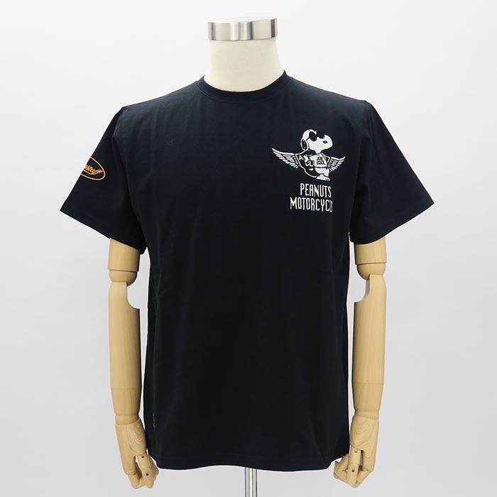 Flag staff フラッグスタッフ スヌーピー刺繍 半袖Tシャツ L XL XXL 