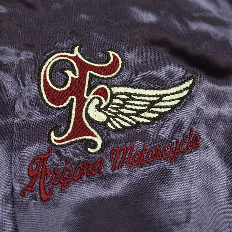 Flag staff（フラッグスタッフ） スヌーピー 刺繍 スカジャン SNOOPY