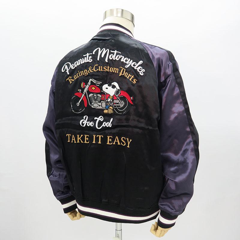 Flag staff（フラッグスタッフ） スヌーピー 刺繍 スカジャン SNOOPY