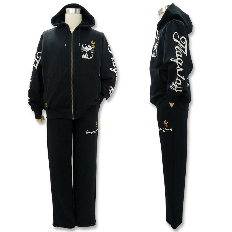 Flag staff（フラッグスタッフ） スヌーピー 長袖パーカー スエット